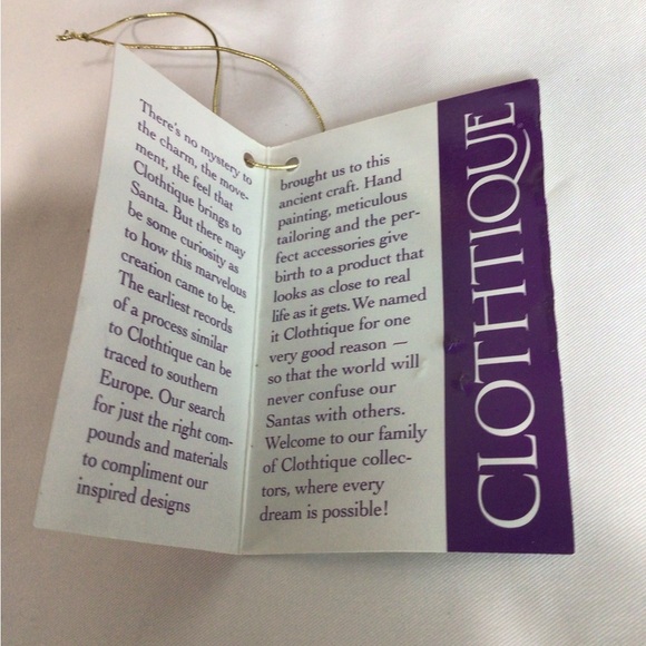 Possible Dreams Clothtique Loaded with Love Santa Christmas Figurine Decoration - Picture 6 of 12